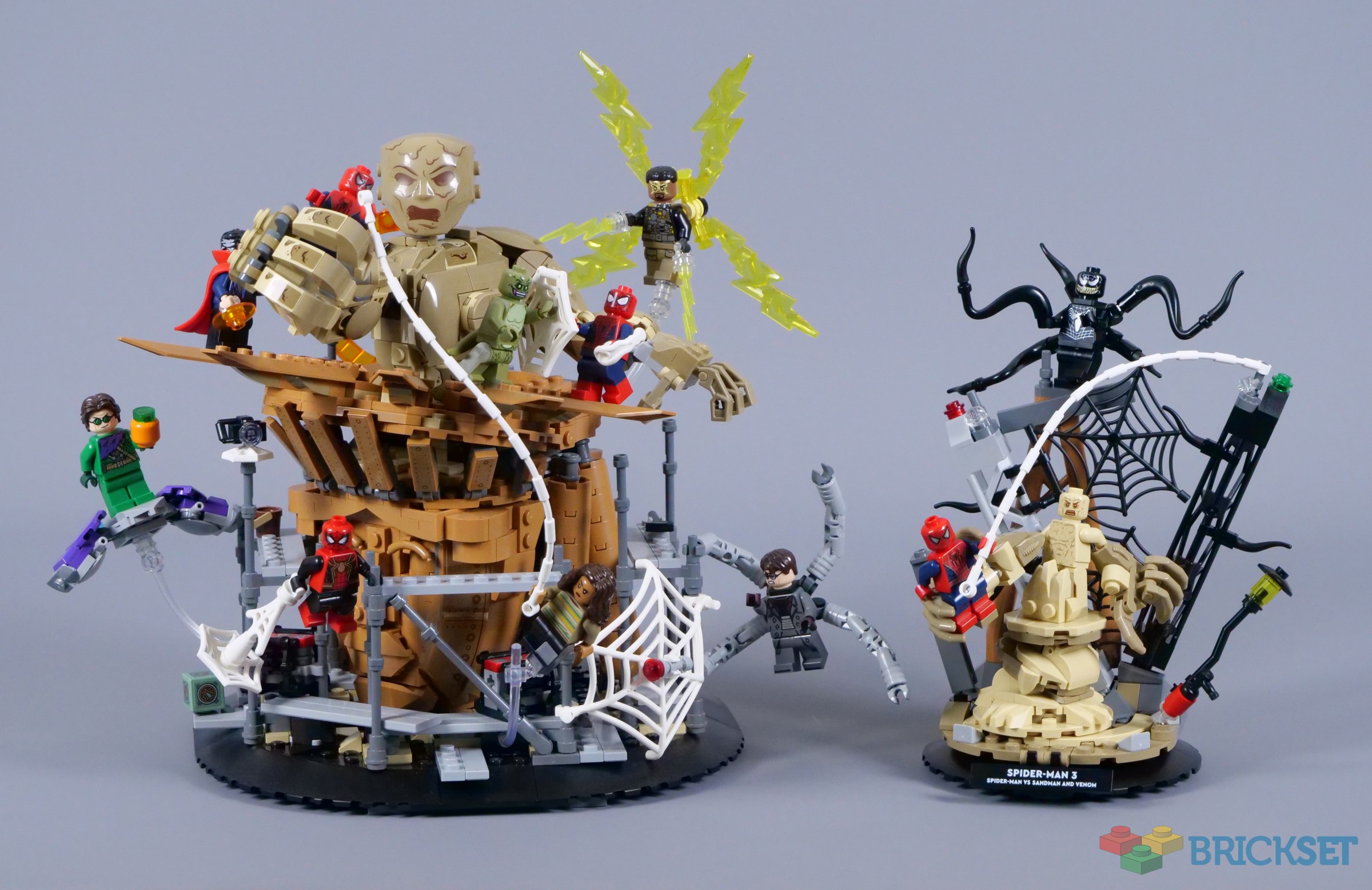 LEGO Marvel Super Heroes 76334 Epic Battle: Spider-Man vs. Sandman